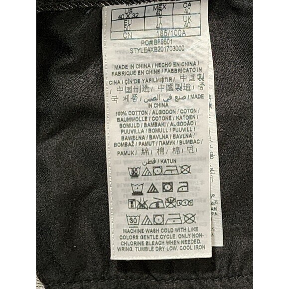 Guess Mens 100% Cotton Slim Straight Del Mar Fit Jeans 40/31.5 Gray XB201703000 - Picture 7 of 8